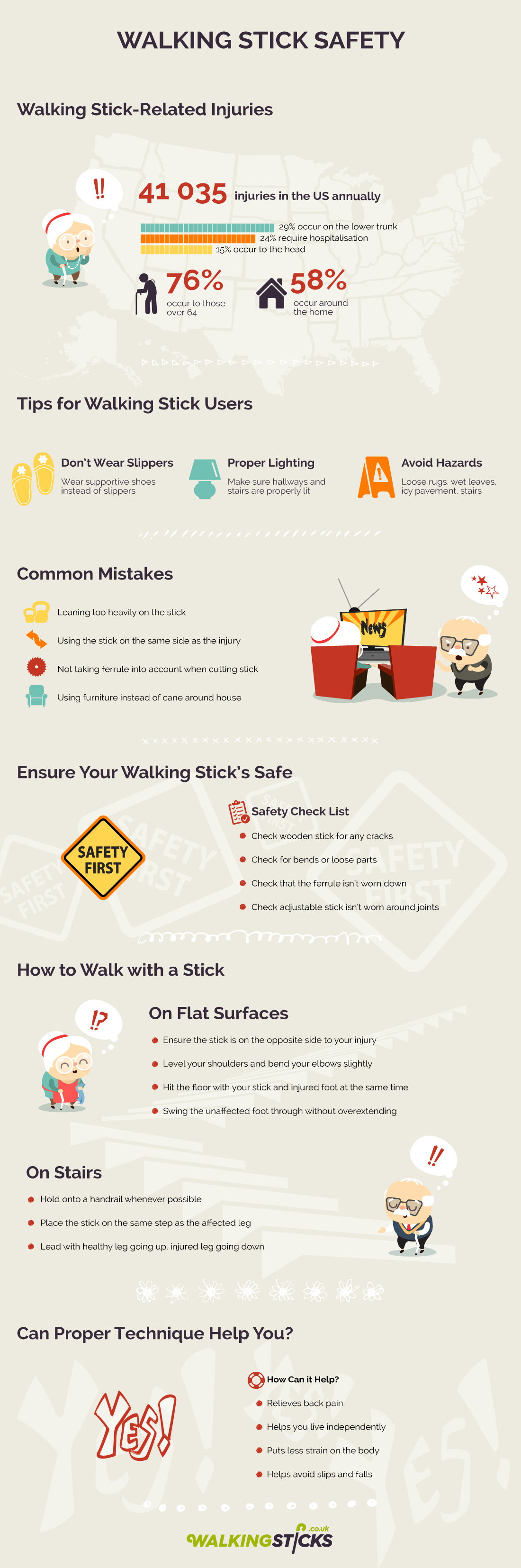Walking Stick Safety Guide