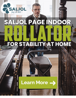 Saljol Page Indoor Rollator: For Stability Around the Home