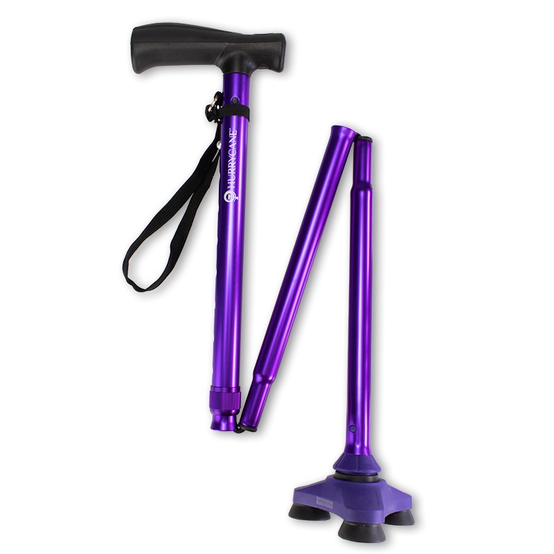 HurryCane Walking Stick (Purple)