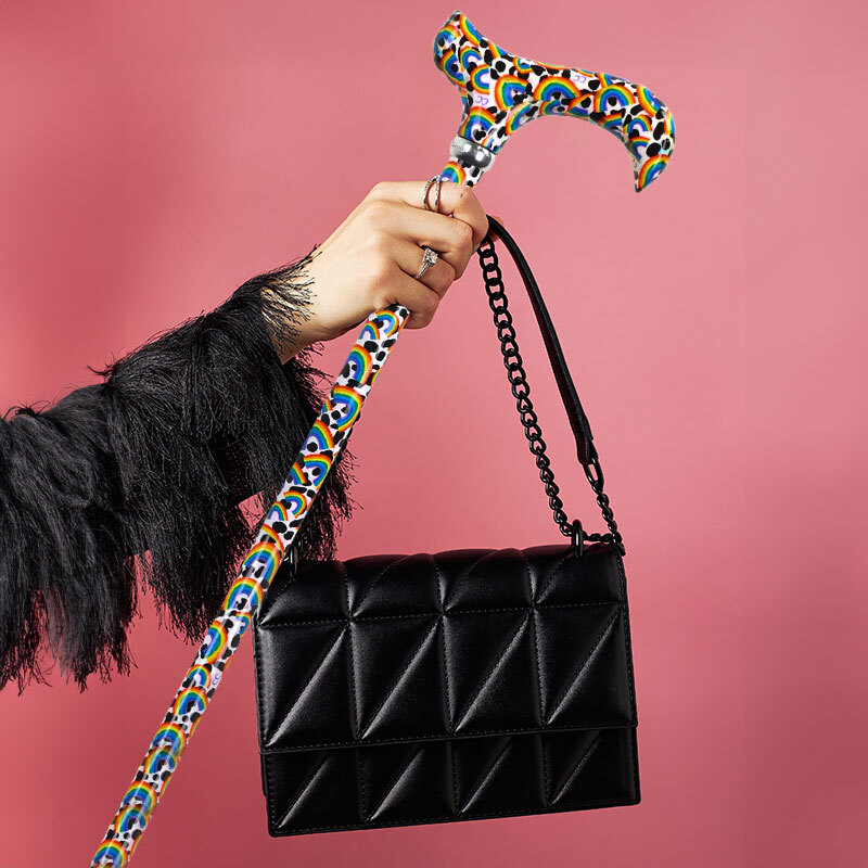 Sticks to Complement Black Handbags - WalkingSticks.co.uk