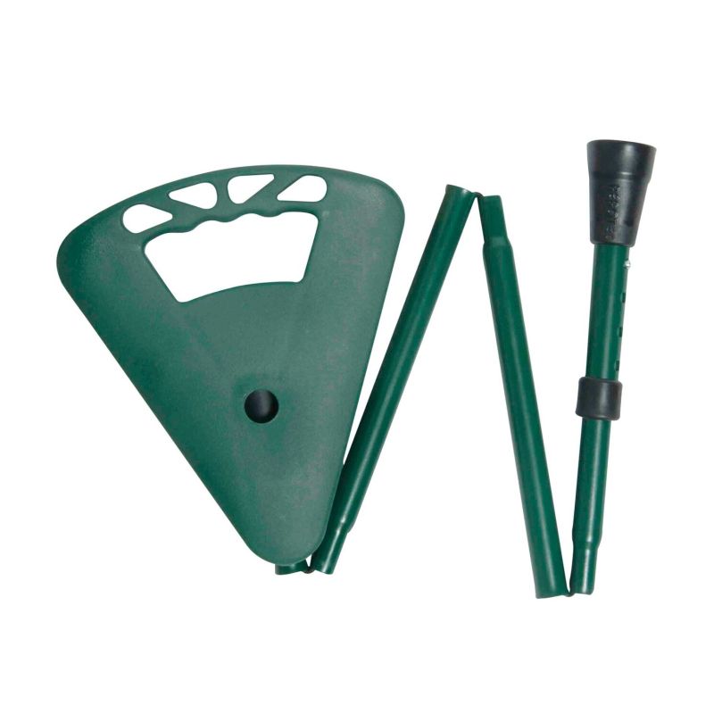 Green Foldaway Flipstick Seat Stick