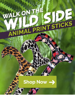 Walk on the Wild Side with Our Animal Print Sticks