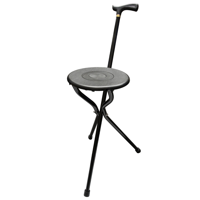 Black Economy Folding Seat Stick