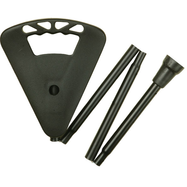 Black Foldaway Flipstick Seat Stick