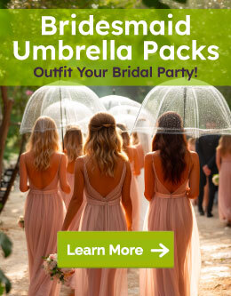 Bridesmaid Umbrella Packs