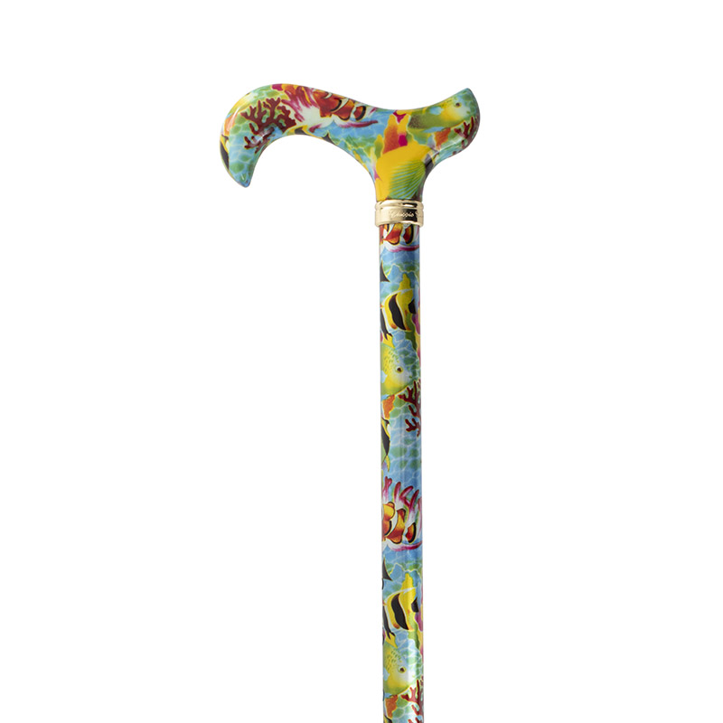 Angel Fish Derby Walking Cane