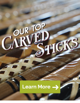 Our Best Carved Walking Sticks