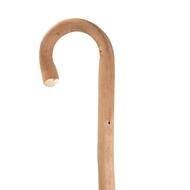 Wooden Crook Handle Walking Sticks