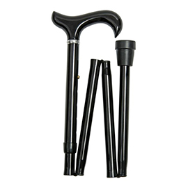 Black Folding Walking Sticks