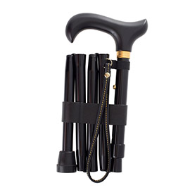 Derby Handle Folding Walking Sticks