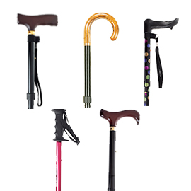 Folding Walking Sticks by Handle