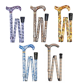 Folding Walking Sticks by Pattern