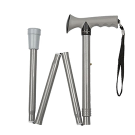 Gel Handle Folding Walking Sticks