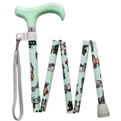 Cat Pattern Walking Sticks