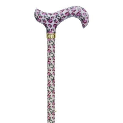 National Gallery Nattier's Rose Derby Adjustable Walking Stick