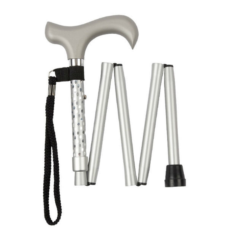 Silver Twinkle Height Adjustable Derby Cane