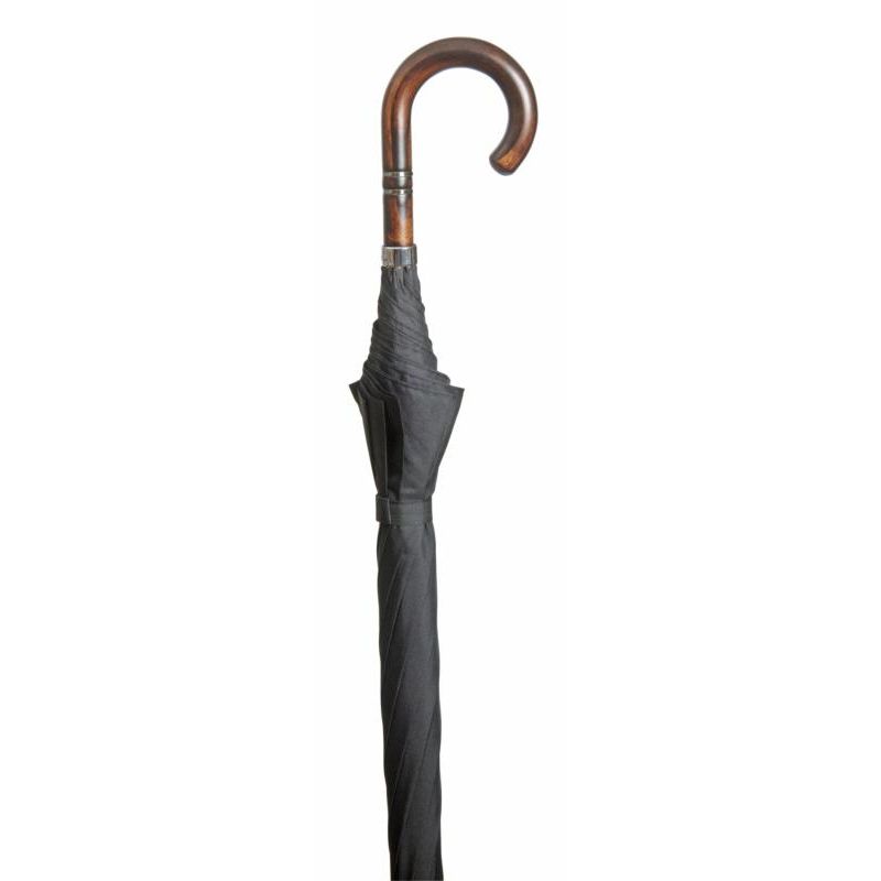 Formal Gents' Umbrella with Crook Handle