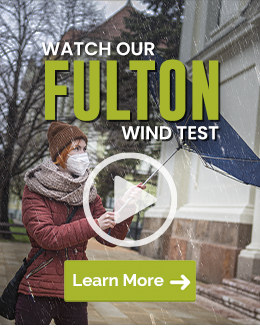 Watch Our Fulton Umbrella Wind Test