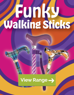 Browse Our Funky Walking Sticks