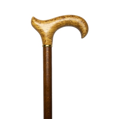 Gents' Birch Derby Cherry Stained Cane