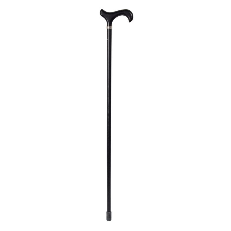  Ladies' Black Derby Cane with Crystal Collar 