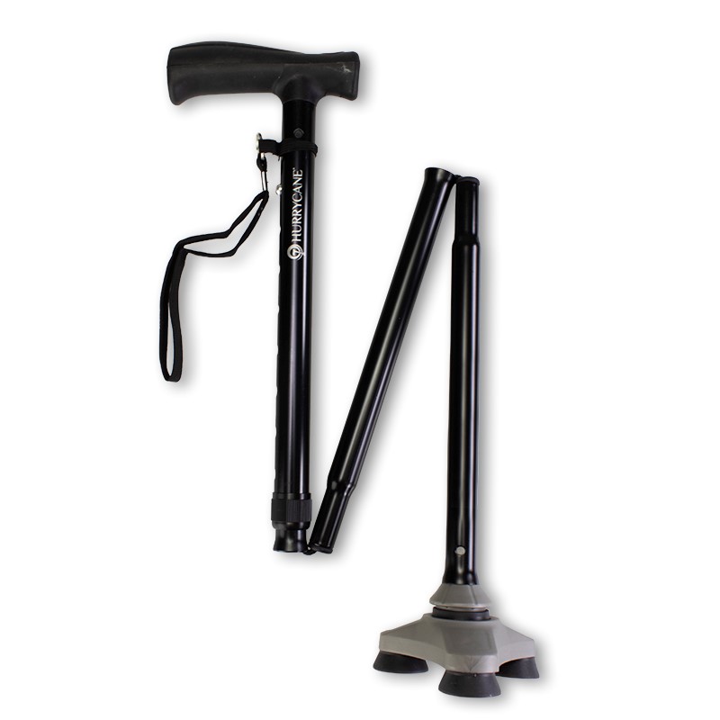 HurryCane Walking Stick (Black)