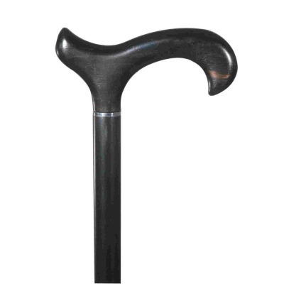 Extra Tall Ebony Derby Walking Stick