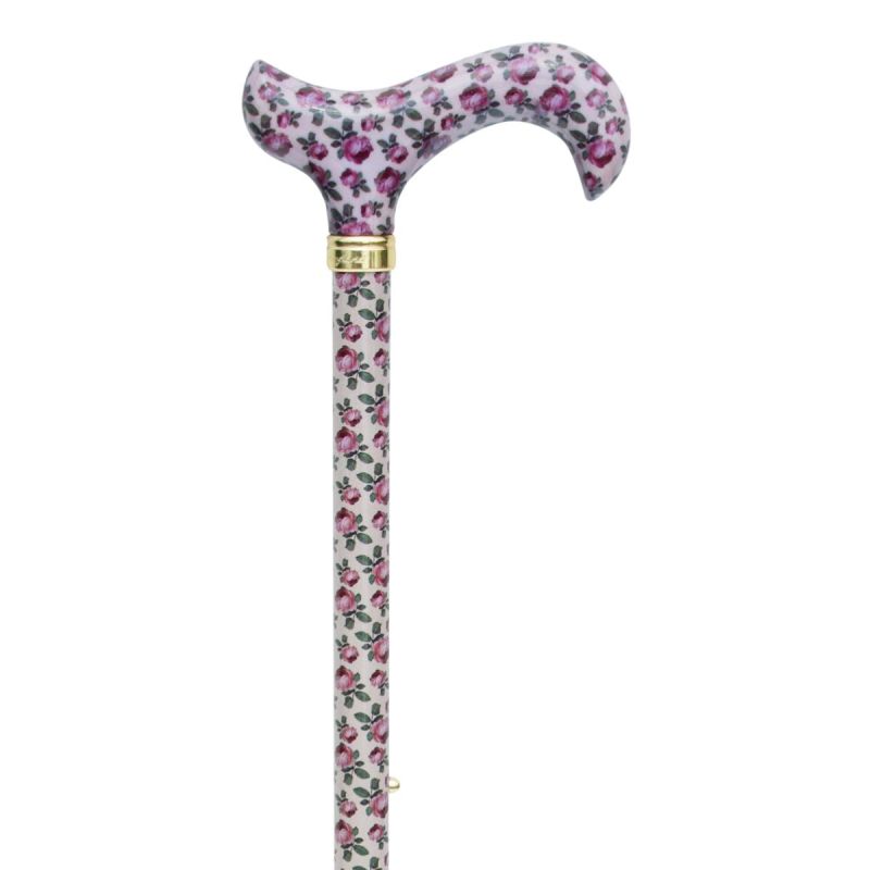 National Gallery Nattier's Rose Derby Adjustable Walking Stick