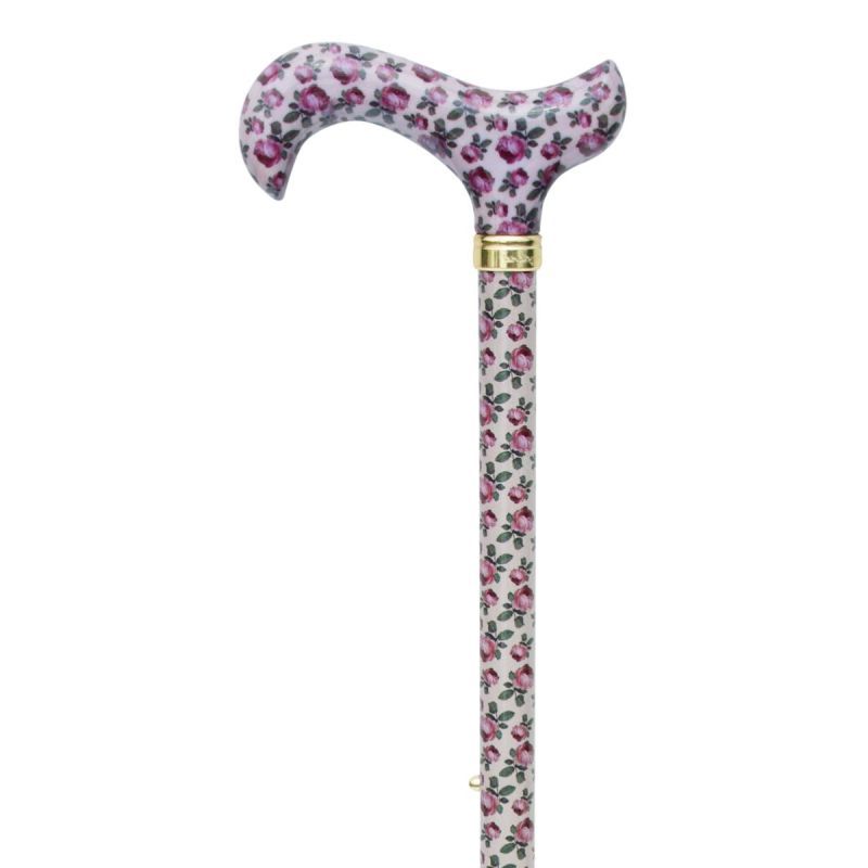 National Gallery Nattier's Rose Derby Adjustable Walking Stick