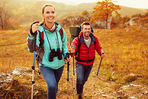 Hiking in Autumn