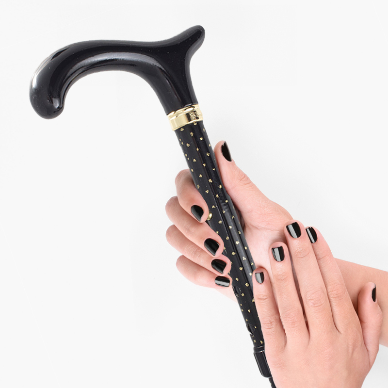 Walking Sticks to Complement Black Nails