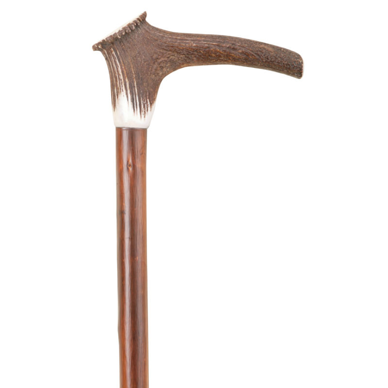 Staghorn Crown Handle Walking Stick