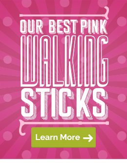 Best Pink Walking Sticks