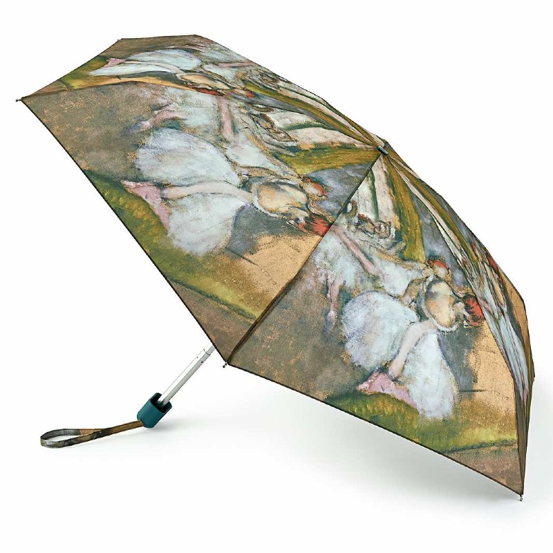 Fulton Tiny 2 National Gallery Foldable Umbrella (Ballet Dancers by Edgar Degas)