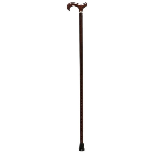 None Extra Wide Derby Walking Cane for Men 42