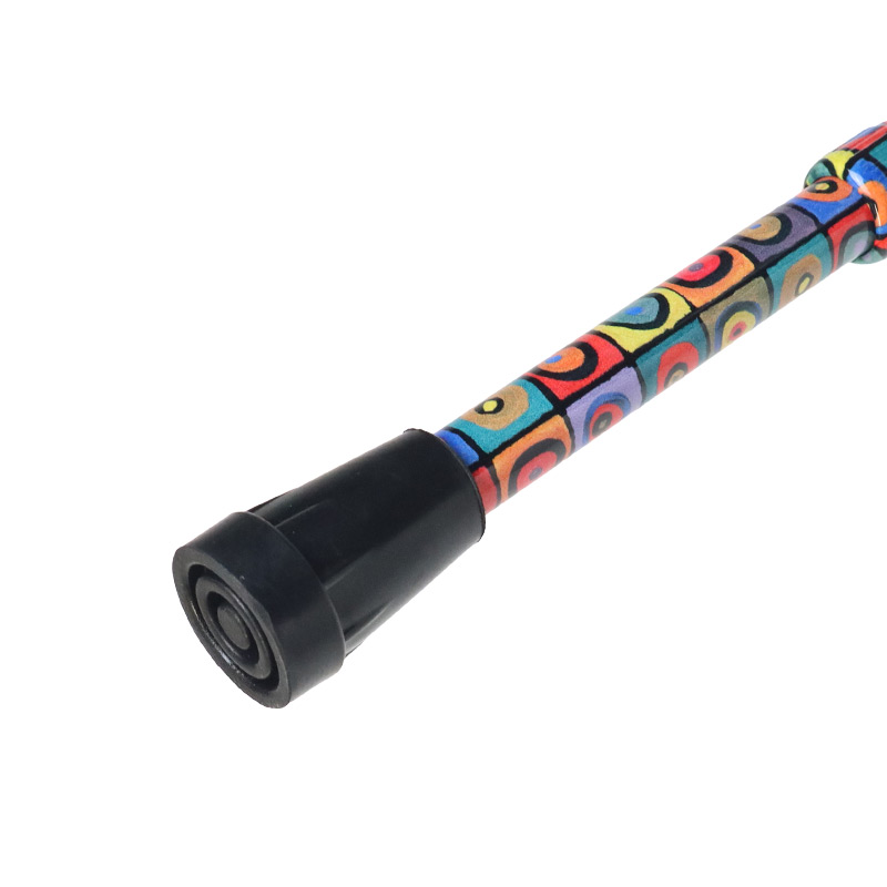 Adjustable Derby Walking Stick with Magic Circles Pattern