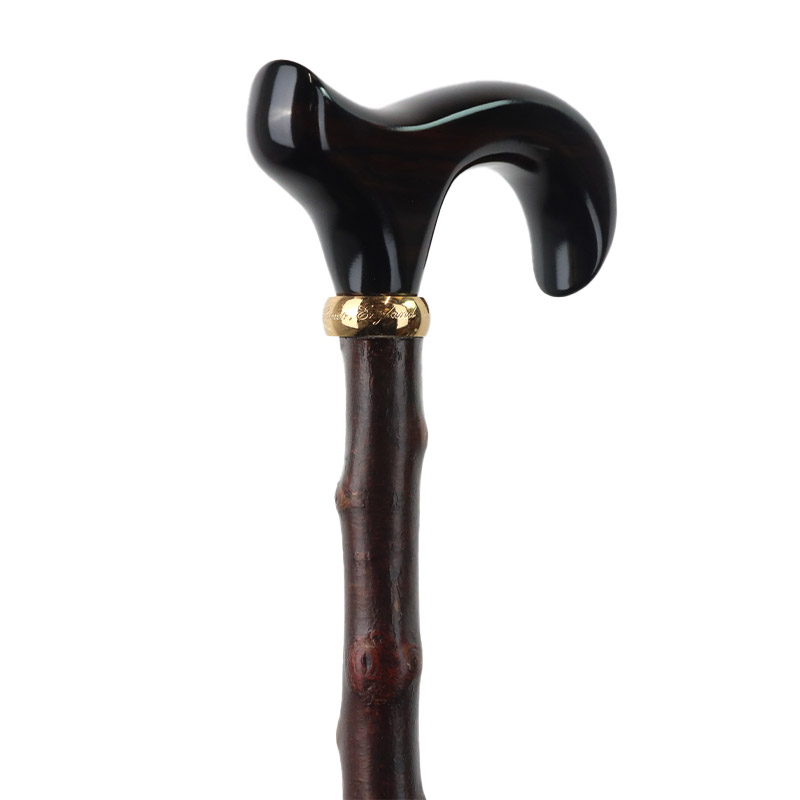 Blackthorn Country Derby Walking Stick with Sandalwood Handle