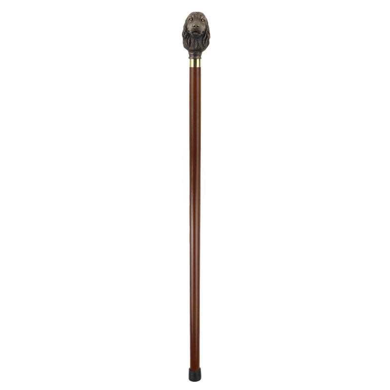 Bronze-Effect Cocker Spaniel Collectors' Walking Stick