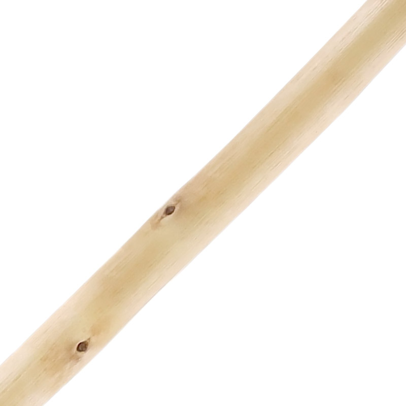 Chestnut Crook-Handle Wooden Walking Stick