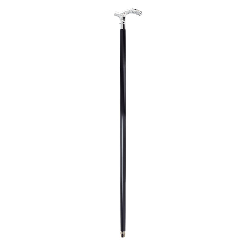 Chrome-Plated Crutch Handle Formal Cane