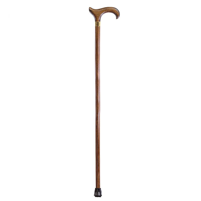Extra-Long Derby Handle Wooden Walking Stick