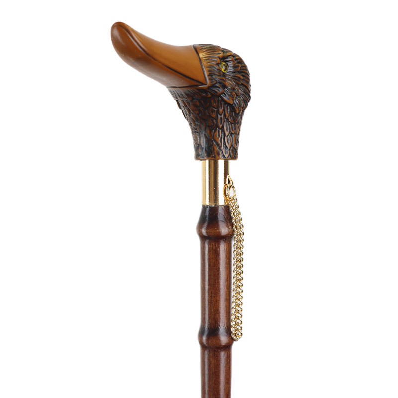 ExtraLong DuckHead Wooden Shoe Horn WalkingSticks.co.uk