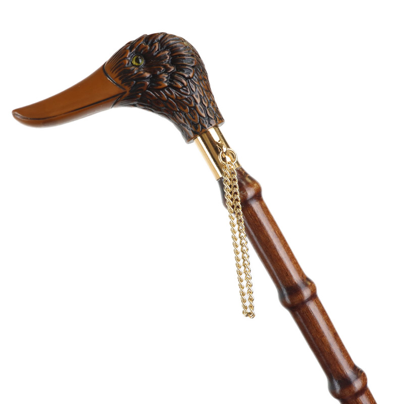 ExtraLong DuckHead Wooden Shoe Horn WalkingSticks.co.uk