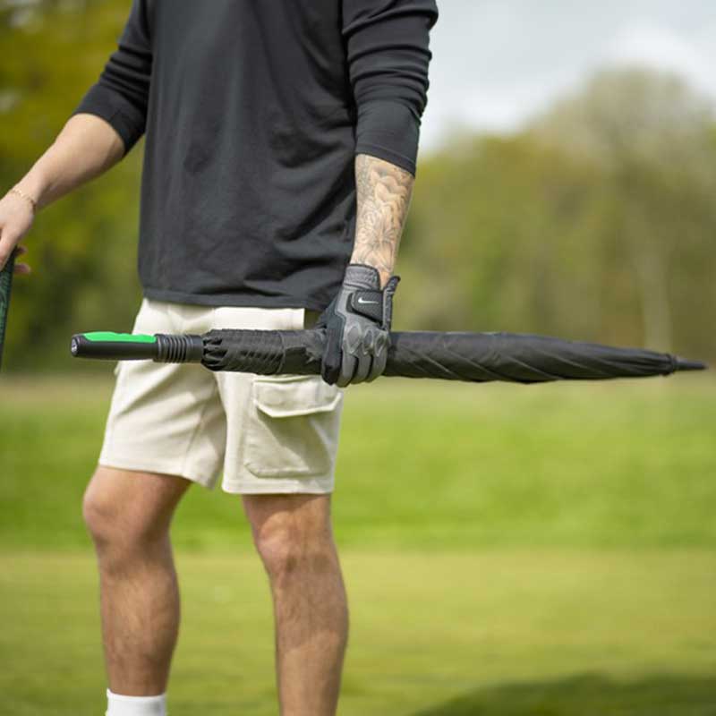 Fulton Cyclone Super-Strength Performance Golf Umbrella (Black)