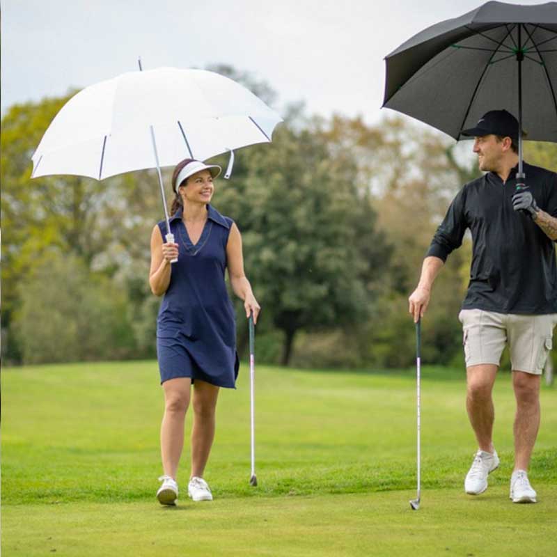 Fulton Fairway White Wedding Golf Umbrella