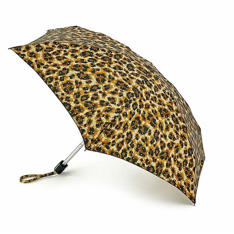 Fulton Tiny 2 Foldable Umbrella (Bling Leopard)