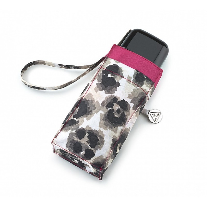 Fulton Tiny 2 Foldable Umbrella (Leopard Border)