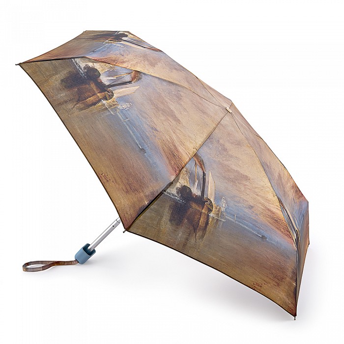 Fulton Tiny 2 National Gallery Foldable Umbrella (Fighting Temeraire by William Turner)