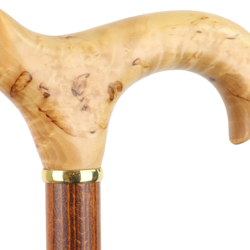 Gents' Birch Derby Cherry Stained Cane