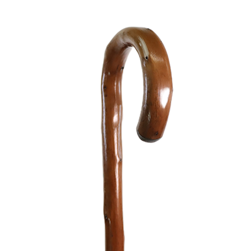 Gents' Crook-Handle Chestnut Walking Stick